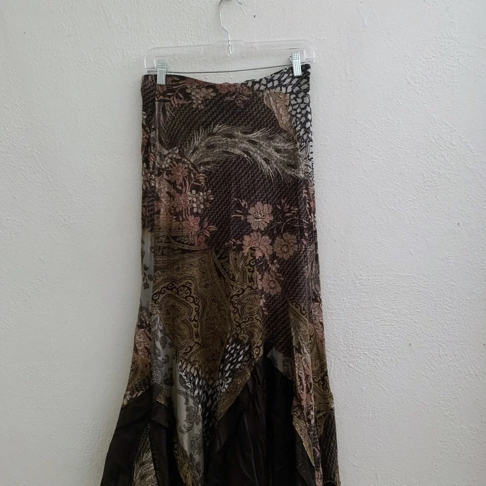 Roberto Cavalli patchwork maxi skirt - Picture 2 of 3